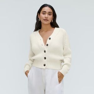 Everlane Texture cotton cardigan